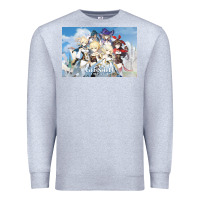 Heather Grey Genshin Impact Premium Sweatshirt - artisFamous