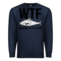 Navy wtf where's the fish Premium Sweatshirt - artisFamous