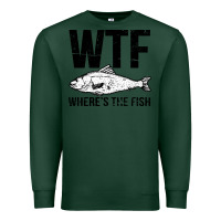 Sports Green wtf where's the fish Premium Sweatshirt - artisFamous