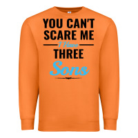 Carrot you can't scare me i have three sons Premium Sweatshirt - artisFamous