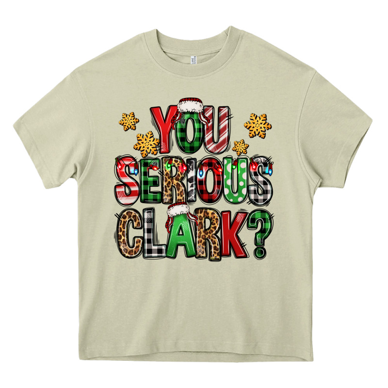 You Serious Clark Christmas Vacation Heavy Core Tee by Jasminsmagicworld | Teevron