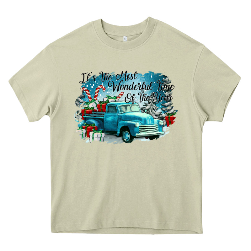 Its The Wonderful Time Of The Year Truck Heavy Core Tee by CowGirlArtShop | Teevron