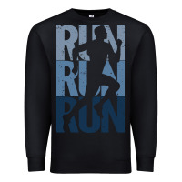 Black Run Running | for Runners Premium Sweatshirt - artisFamous