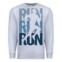 Heather Grey Run Running | for Runners Premium Sweatshirt - artisFamous