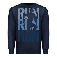 Navy Run Running | for Runners Premium Sweatshirt - artisFamous