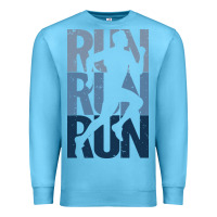 Ocean Blue Run Running | for Runners Premium Sweatshirt - artisFamous