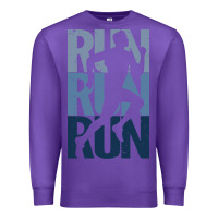 Purple Run Running | for Runners Premium Sweatshirt - artisFamous