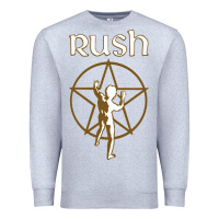Heather Grey rush starman Premium Sweatshirt - artisFamous