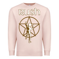 Pale Pink rush starman Premium Sweatshirt - artisFamous
