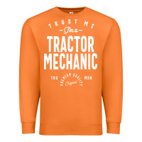 Carrot Tractor Mechanic Gift Funny Job Title Profession Birthday Idea Premium Sweatshirt - artisFamous
