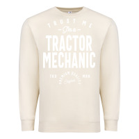 Sandshell Tractor Mechanic Gift Funny Job Title Profession Birthday Idea Premium Sweatshirt - artisFamous