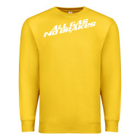 Lemon all gas no brakes for dark Premium Sweatshirt - artisFamous