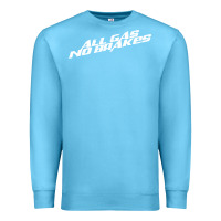 Ocean Blue all gas no brakes for dark Premium Sweatshirt - artisFamous