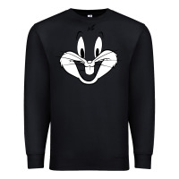 Black bugs bunny Premium Sweatshirt - artisFamous