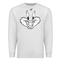 Oatmeal Heather bugs bunny Premium Sweatshirt - artisFamous