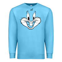 Ocean Blue bugs bunny Premium Sweatshirt - artisFamous