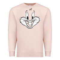 Pale Pink bugs bunny Premium Sweatshirt - artisFamous