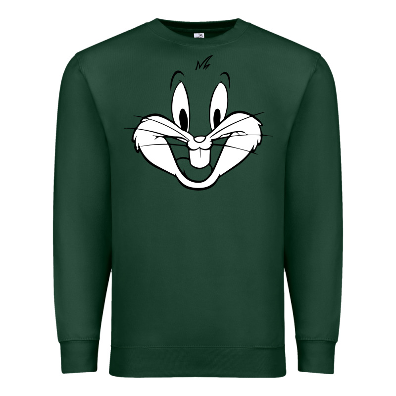 Bugs Bunny Premium Sweatshirt by artisFamous | Teevron