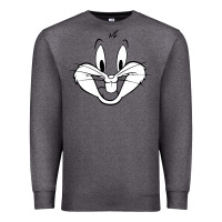 Charcoal Heather bugs bunny Premium Sweatshirt - artisFamous