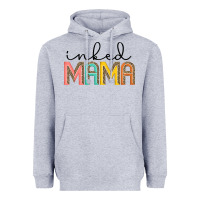 Heather Grey inked mama artistshot Heavyweight Hoodie - JahusDesignShop