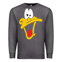 Charcoal Heather daffy duck Premium Sweatshirt - artisFamous