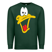 Sports Green daffy duck Premium Sweatshirt - artisFamous