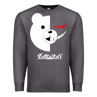 Charcoal Heather dangan ronpa  monokuma Premium Sweatshirt - artisFamous