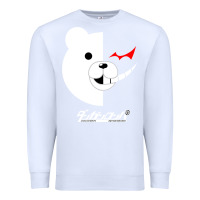 White dangan ronpa  monokuma Premium Sweatshirt - artisFamous