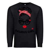 Black taurus girl Premium Sweatshirt - artisFamous