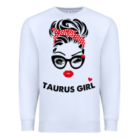White taurus girl Premium Sweatshirt - artisFamous