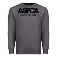 Charcoal Heather aspca we are their voice Premium Sweatshirt - artisFamous