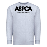 Heather Grey aspca we are their voice Premium Sweatshirt - artisFamous