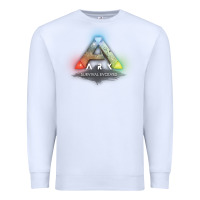 White ARK SURVIVAL EVOLVED GAME PLAY Premium Sweatshirt - artisFamous