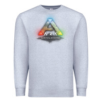 Heather Grey ARK SURVIVAL EVOLVED GAME PLAY Premium Sweatshirt - artisFamous