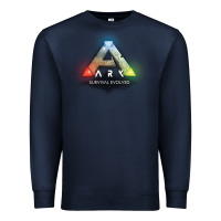 Navy ARK SURVIVAL EVOLVED GAME PLAY Premium Sweatshirt - artisFamous