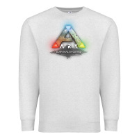 Oatmeal Heather ARK SURVIVAL EVOLVED GAME PLAY Premium Sweatshirt - artisFamous