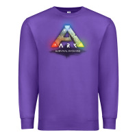 Purple ARK SURVIVAL EVOLVED GAME PLAY Premium Sweatshirt - artisFamous