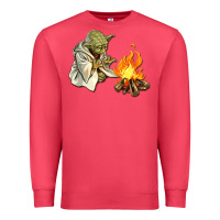 Cardinal Yoda is warming up Premium Sweatshirt - artisFamous