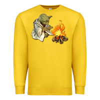Lemon Yoda is warming up Premium Sweatshirt - artisFamous