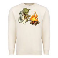 Sandshell Yoda is warming up Premium Sweatshirt - artisFamous