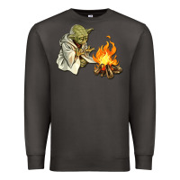 Smoke Yoda is warming up Premium Sweatshirt - artisFamous