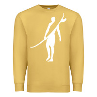 Antique Gold Surf Premium Sweatshirt - artisFamous