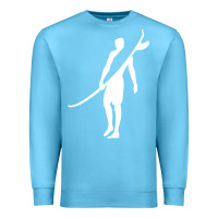Ocean Blue Surf Premium Sweatshirt - artisFamous
