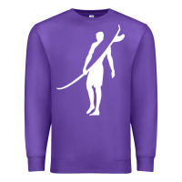 Purple Surf Premium Sweatshirt - artisFamous
