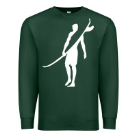 Sports Green Surf Premium Sweatshirt - artisFamous