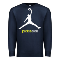 Navy funny pickleball Premium Sweatshirt - artisFamous