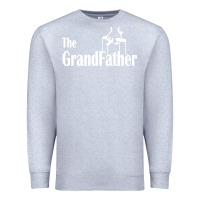 Heather Grey the grandfather Premium Sweatshirt - artisFamous