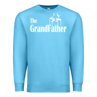 Ocean Blue the grandfather Premium Sweatshirt - artisFamous