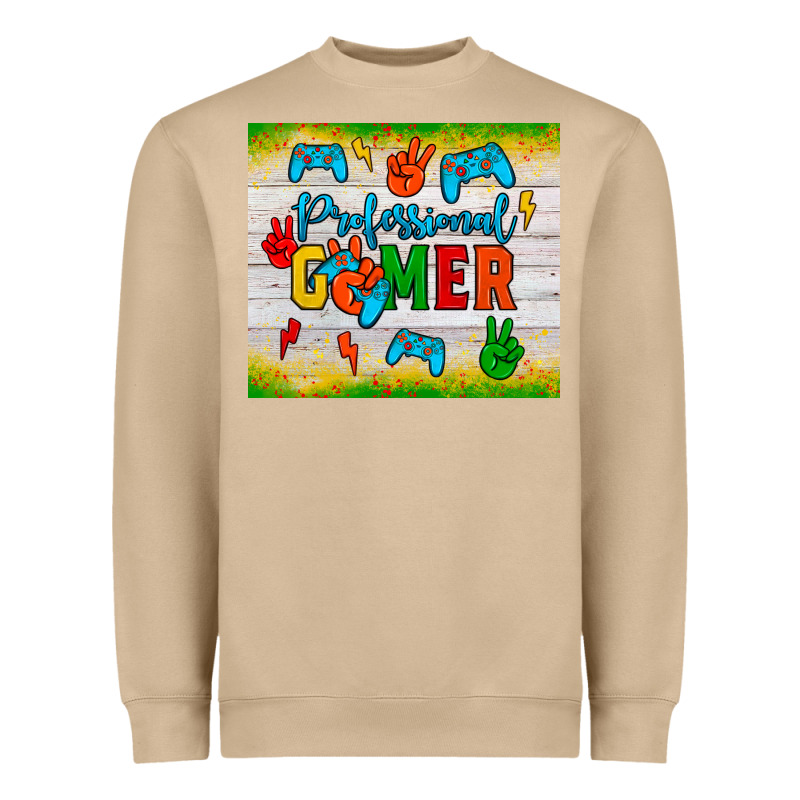 Professional Gamer Heavyweight Sweatshirt by JahusDesignShop | Teevron