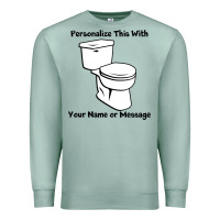 Seafoam toilet Premium Sweatshirt - artisFamous